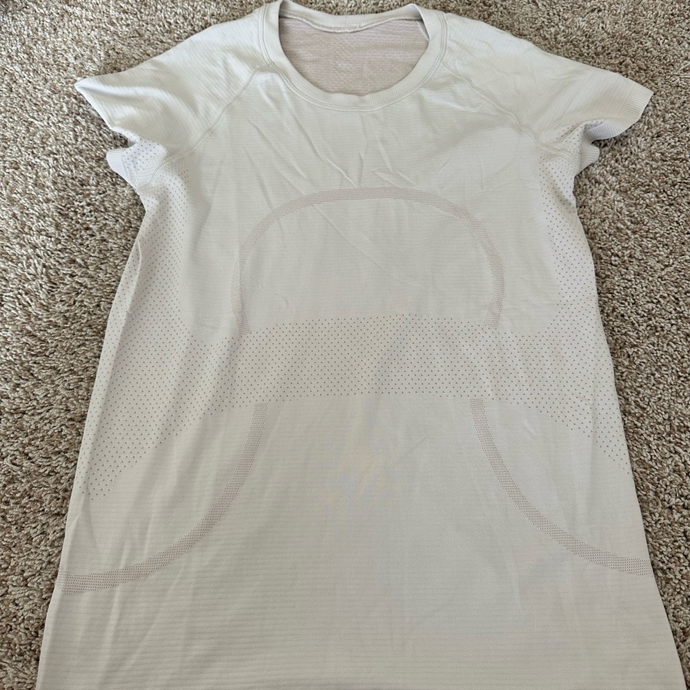 Lululemon Athletica Light Pink Athletic Top